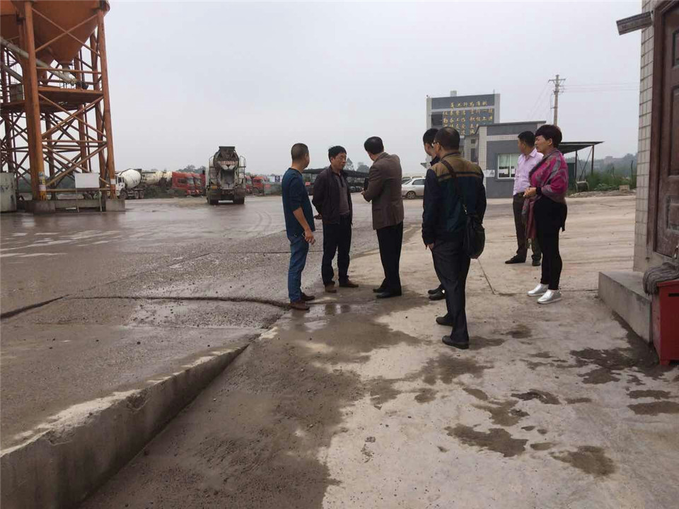 集团组织人员检查各公司卫生