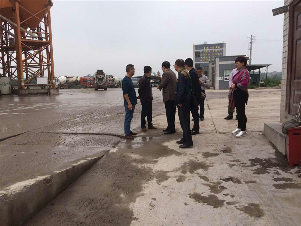 集团组织人员检查各公司卫生