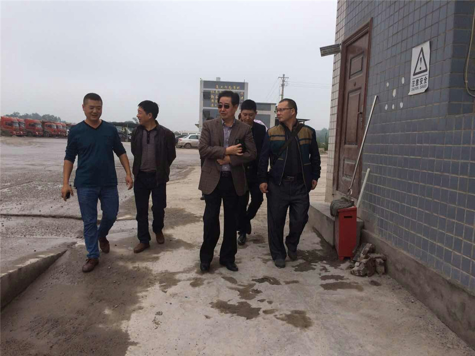 集团组织人员检查各公司卫生